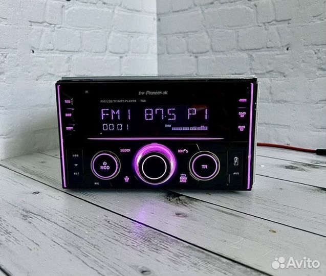 Магнитола 2 din pioneer с блютуз