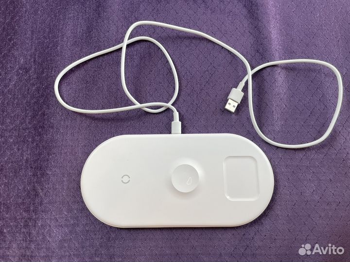 Беспроводная зарядка Baseus 3в1