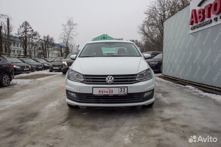 Volkswagen Polo 1.6 AT, 2019, 57 839 км