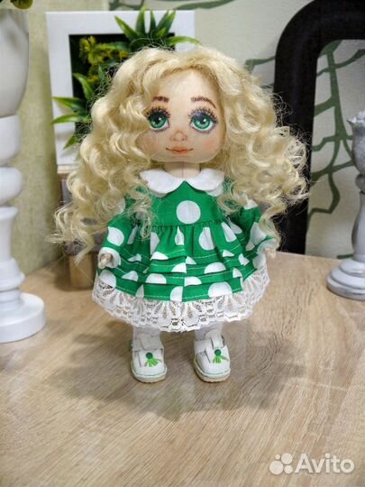 Кукла текстильная