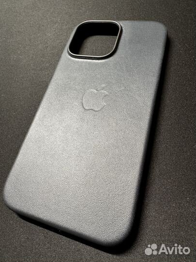 Чехол Apple iPhone 14 pro max leather оригинал