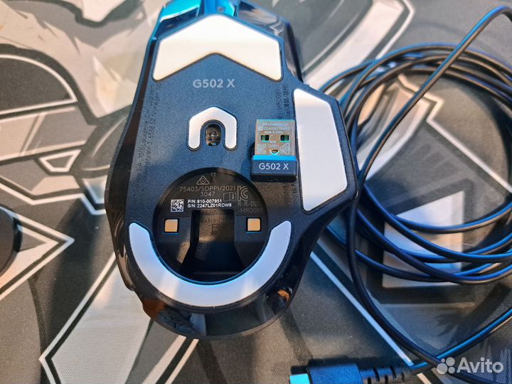 Мышка Logitech G502 X plus lightspeed Wireless RGB