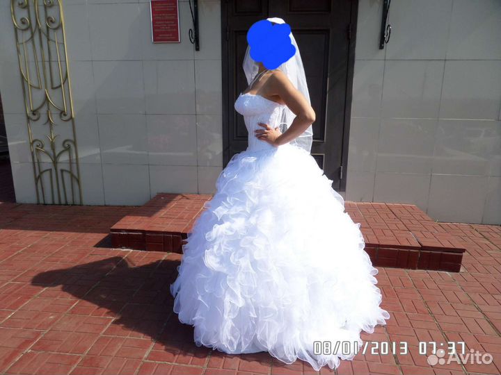 Свадебное платье 42 44 пышное ооооочень