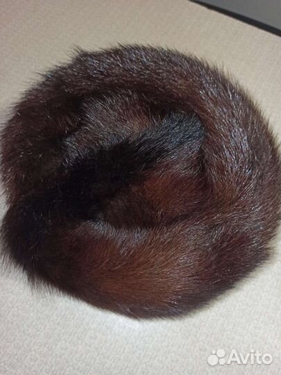 Шапка норковая женская