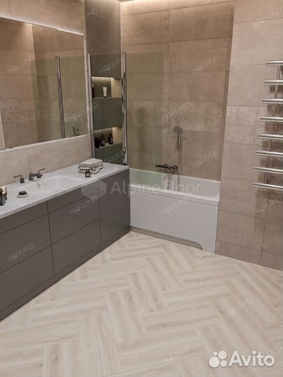 Кварцвинил. Клеящиеся стеновые панели