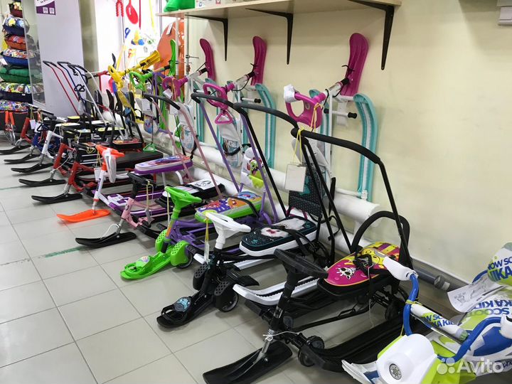 Снегокат детский Ника /Новый