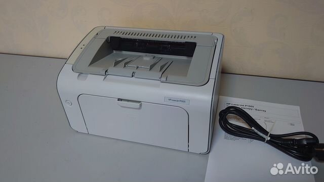 Принтер лазерный HP LaserJet P1005