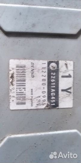 Эбу Subaru Legacy BH5 EJ205