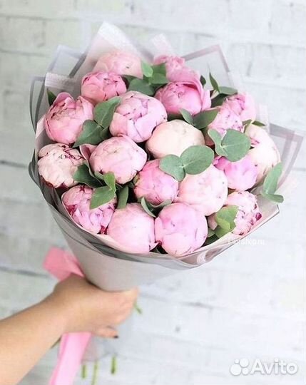 Пионы Букеты Цветы Доставка