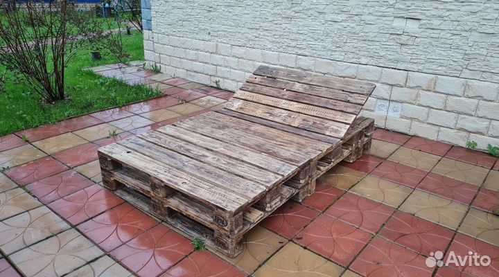 Шезлонг из паллет