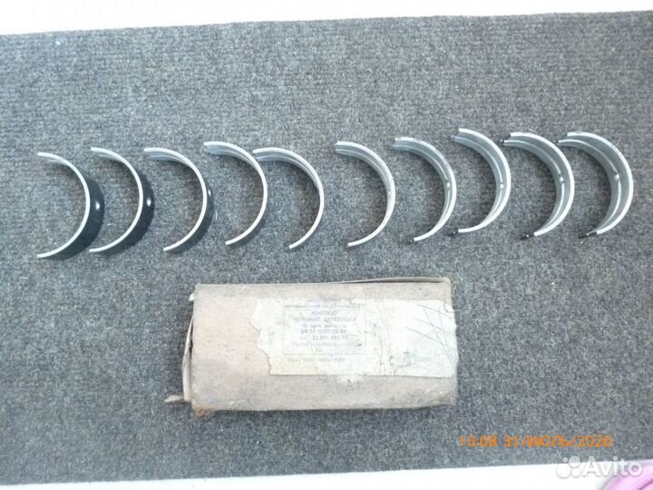 Комплект коренных вкладышей, Волга газ-24