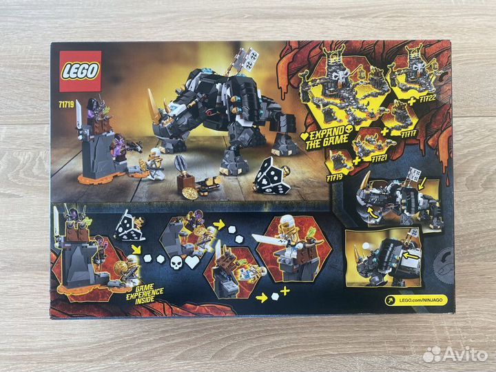 Lego Ninjago 71719 Бронированный носорог Зейна