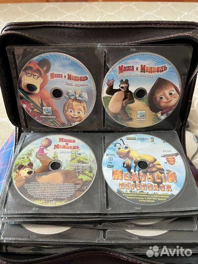 DVD диски с мультфильмами