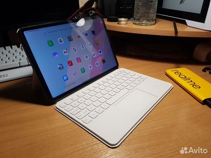 Xiaomi pad 6 с чехлом клавиатурой