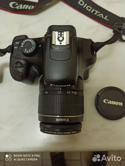 Canon eos 1100d + canon 18-55 + canon 50/1.8