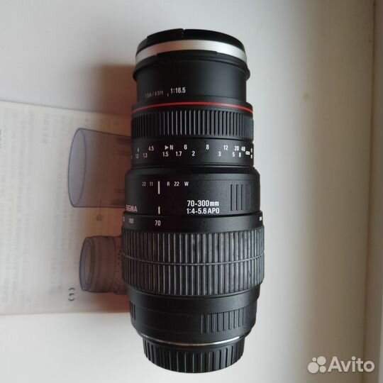 Объектив Sigma 70-300 mm