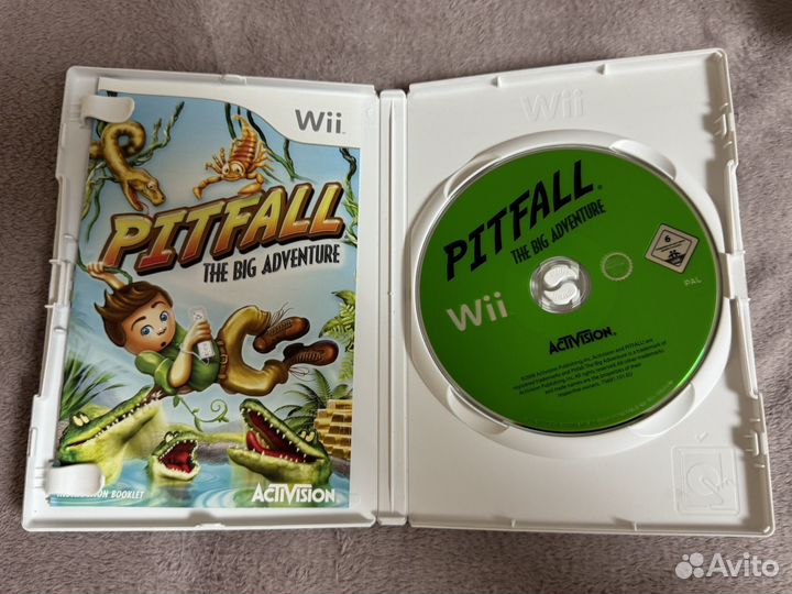 Pitfall the big adventure Nintendo Wii