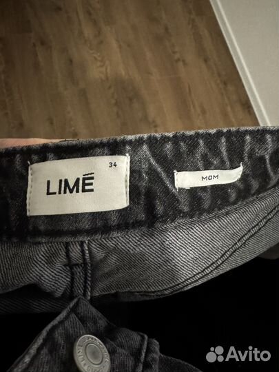 Джинсы lime mom 34