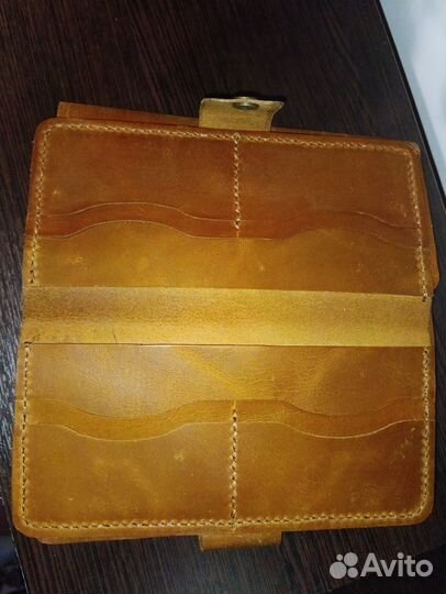 Кошелек натуральная кожа новый