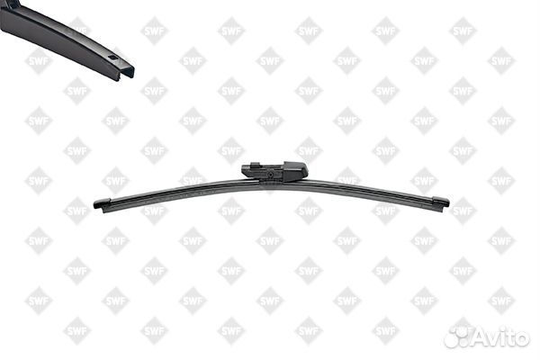 Щетка стеклоочистителя бескаркасная задняя 280мм