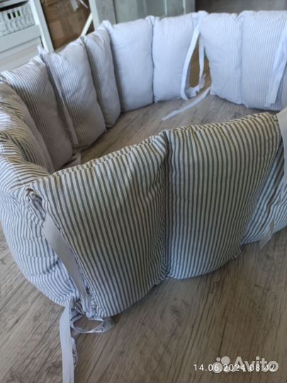 Бортики в кроватку