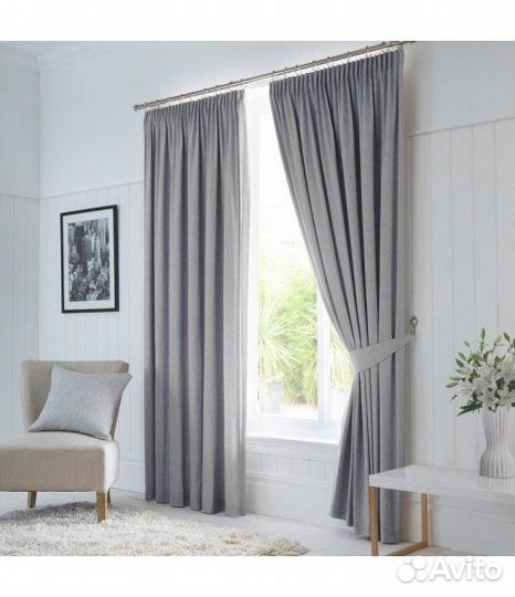 Шторы блэкаут комплект 2шт новые