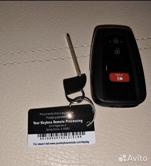 Ключ Prius xw50 Америка