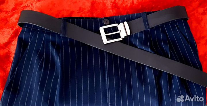 Ремень из натуральной кожи ручной работы