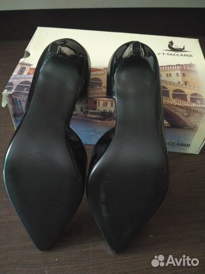 Туфли черные