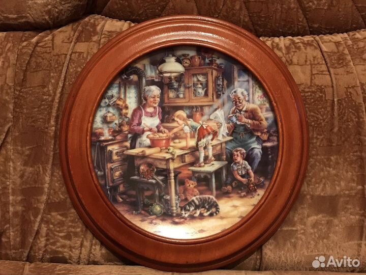 Тарелка В гостях у бабушки. и Детство на Ферме