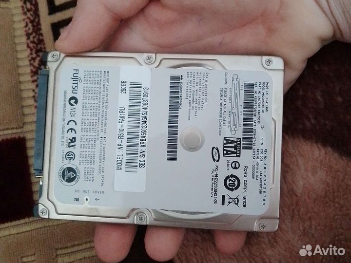 Жесткий диск для ноутбука samsung