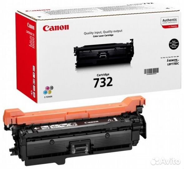 Картридж Canon Cartridge 732H BK (6264B002)