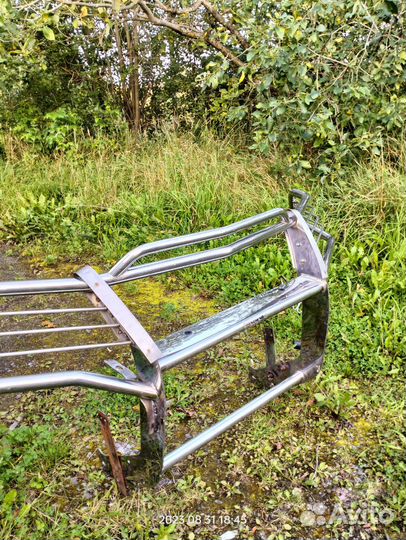 Кенгурятник на mitsubishi pajero