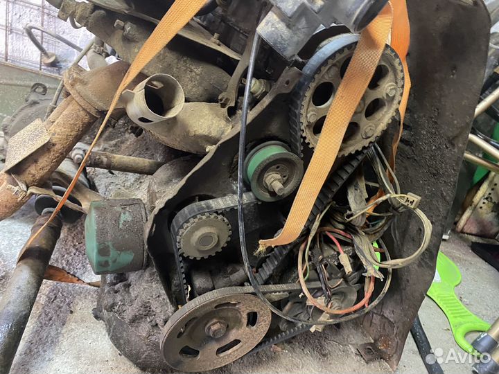 Двигатель+коробка кпп ваз 2109