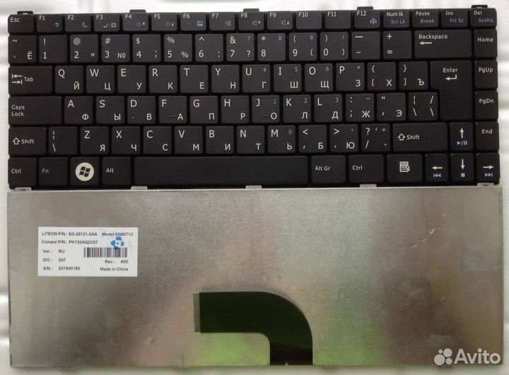 Клавиатура для ноутбука DNS Benq S43 p/n: PK130CF