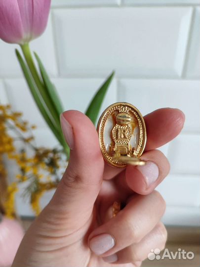 Серьги винтаж США