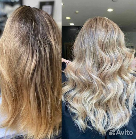 Модель на Сложное окрашивание