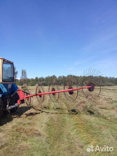 Грабли ворошилки гвк 6