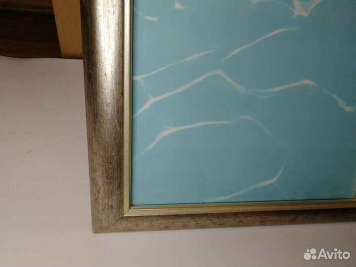 Картина репродукция 90 на 30 в раме