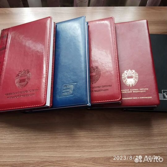 Блокноты ежедневники