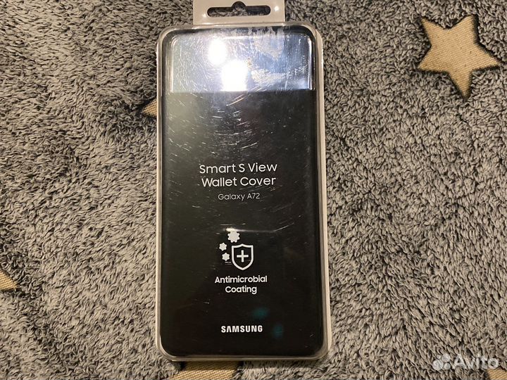 Чехол книжке Samsung A72 оригинал