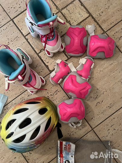 Роликовые коньки детские раздвижные