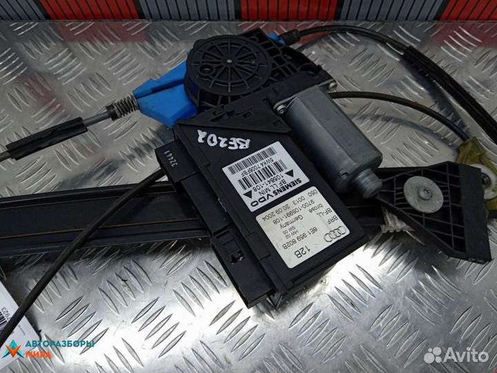 Стеклоподъемник передний правый Audi A4 B6 2004