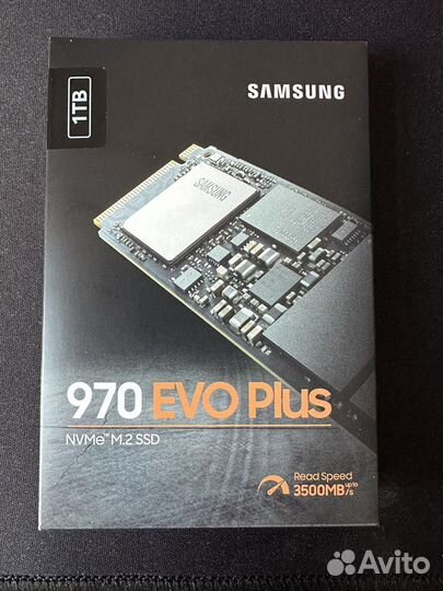 SSD M2 накопитель Samsung 970 EVO plus 1 тб