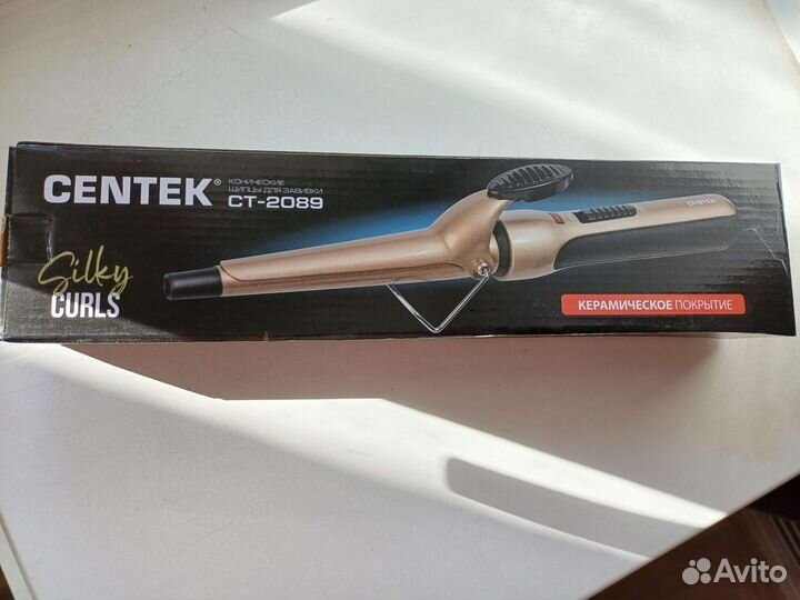 Щипцы конические новые для завивки Centek ct-2089