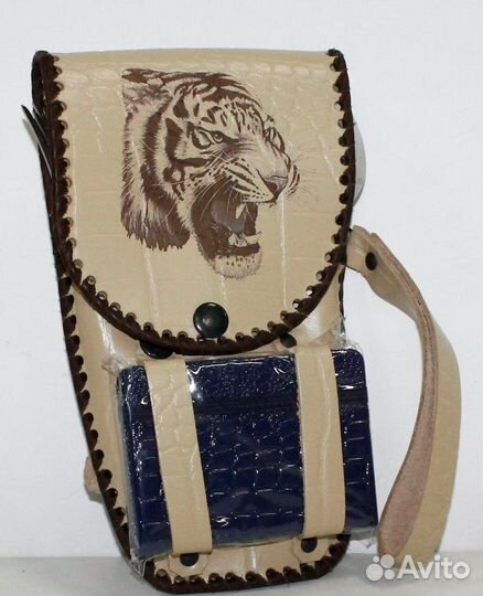 Набор автомобильный. Натуральная кожа