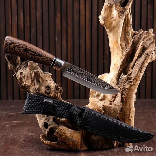 Нож нескладной Лес ст.440С