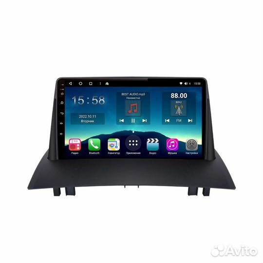 Магнитола Renault Megane 2 4G+WiFi