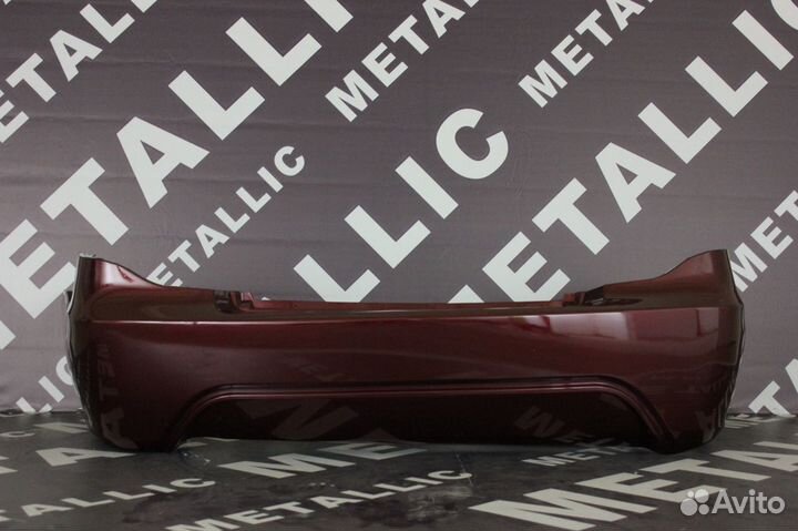 Задний бампер Daewoo nexia /цвет 74U - вишня