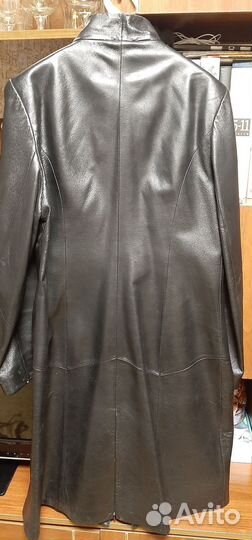 Кожаный плащ женский натуральная кожа